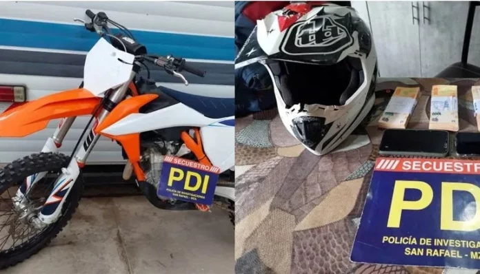 recuperaron dos motos KTM: Personal de Investigaciones de San Rafael logró recuperar dos motos KTM que fueron robadas en San Luis y detuvo a los autores que son oriundos de esa provincia y viajaron con los rodados a San Rafael con intenciones de venderlas en el mercado local.
