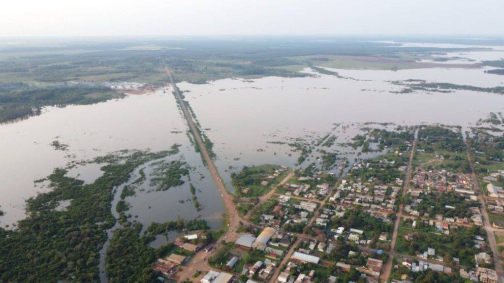 Las increíbles imágenes que dejó el temporal en Corrientes