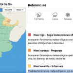 alerta por tormentas fuerte en san luis