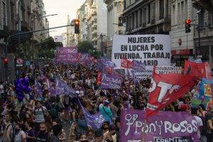 8M con marchas en San Luis, Villa Mercedes y Merlo en rechazo a políticas de ajuste del Gobierno nacional