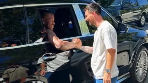 Encuentro: Lionel Messi y Jimmy Butler se cruzan en Miami, y el gesto sorprendió a todos