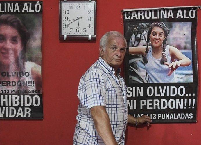 El incesante dolor de Edgardo Aló a casi 28 años del femicidio de Carolina