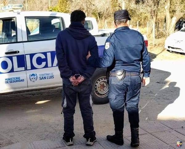 Merlo, robó una bicicleta en 2020 y fue detenido esta semana