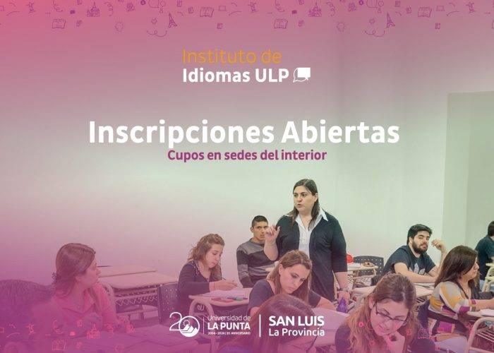 Abrieron las inscripciones para estudiar idiomas en la ULP