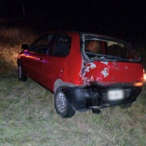 Tragedia en la ruta 146 un motociclista murió tras colisionar con un auto