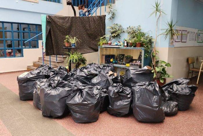 Estudiantes de la EPA N°11 ‘Carlos Juan Rodríguez’ reciclaron sus carpetas