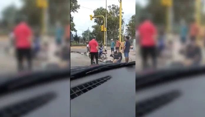 accidente Avenida Sarmiento
