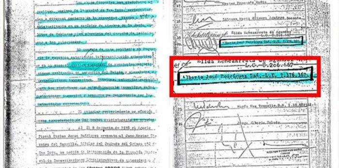 La lista negra de Alberto y Juveín, y el triste recuerdo de la carta a Massera