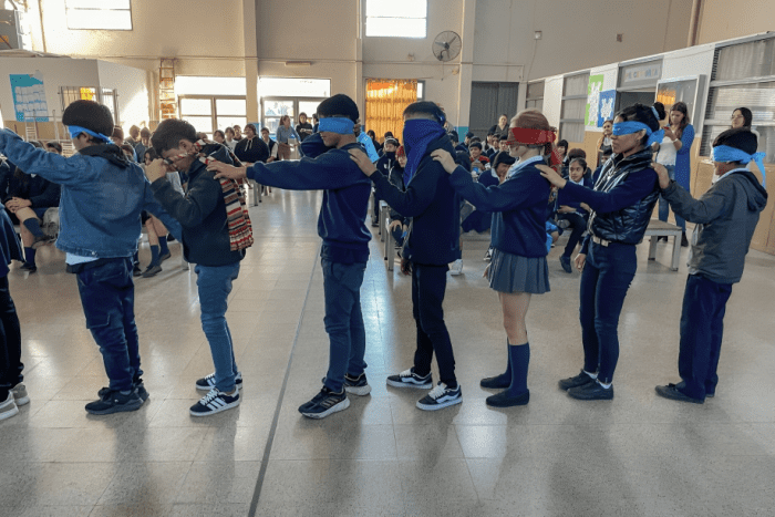 “Un vistazo a la discapacidad”: 80 estudiantes vivieron la inclusión en primera persona