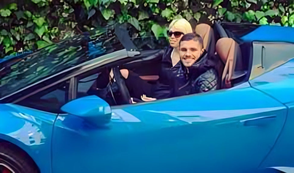 Del rugido del Lamborghini al traqueteo del tren: Wanda Nara cambia de vehículo, no de show
