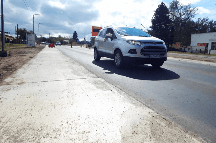 Avanzan las obras en La Punilla: el ingreso a San Luis está casi listo