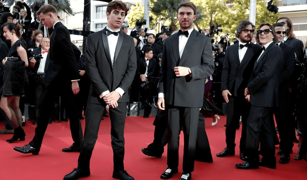 Del asfalto a la alfombra roja: Franco Colapinto deslumbró en Cannes junto a Pierre Gasly