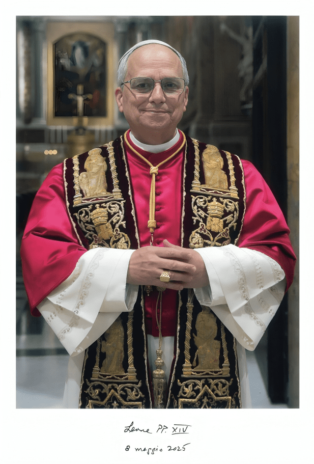 El Vaticano revela el retrato y la firma oficial de León XIV, el primer Papa estadounidense