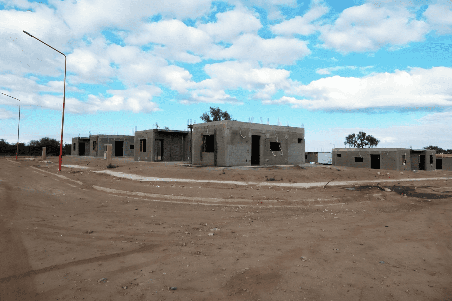 La Punta suma 20 casas: avance de obra y entrega fijada para el 12 de diciembre