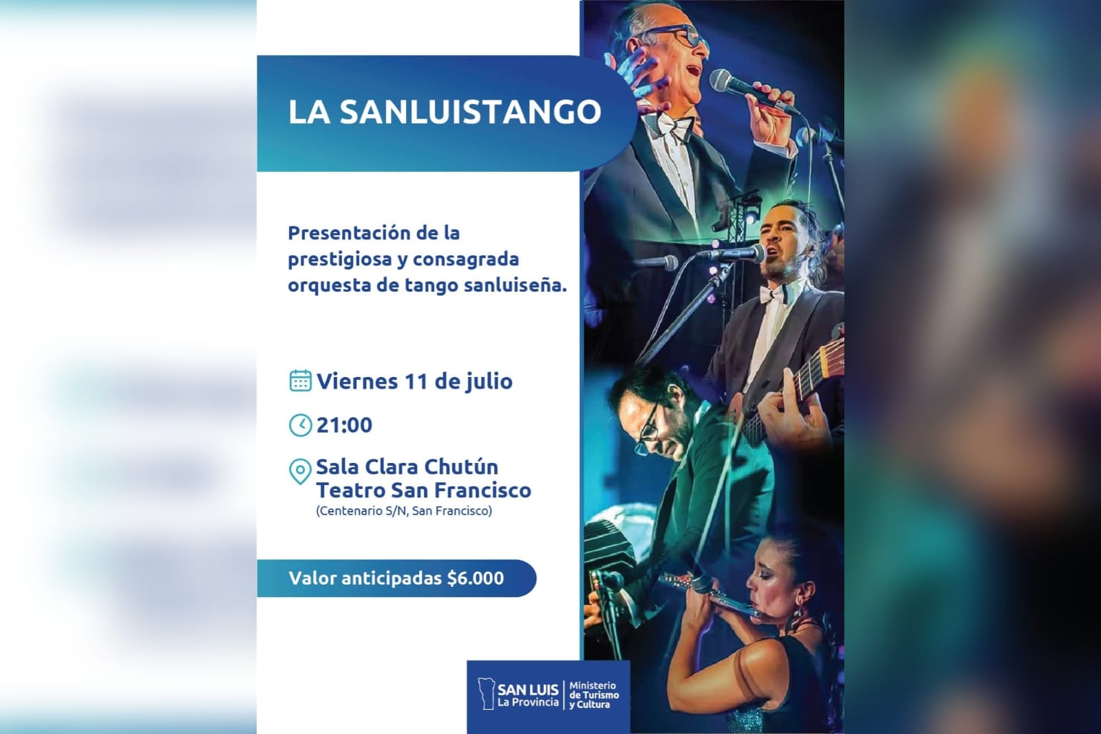 La Sanluistango celebra el Día del Bandoneón en San Francisco